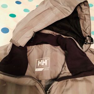 Lightweight rain jacket (comes to mid thigh)